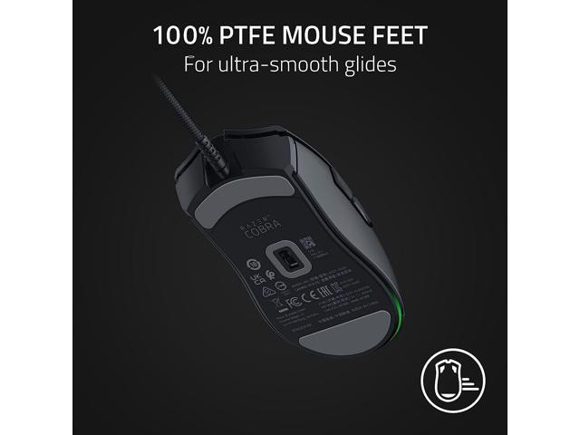 Razer - Cobra Lightweight Optical Gaming Mouse with Chroma RGB Lighting - Wired - Black - image 8