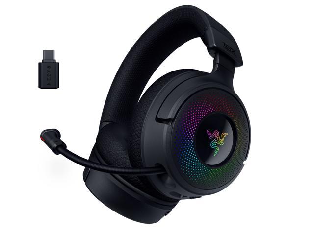 Razer - Kraken V4 Wireless Over-the-Ear Gaming Headset for PC, Mac, Playstation, Nintendo Switch, Steam Deck, Mobile, and Tablet - Black - image 8