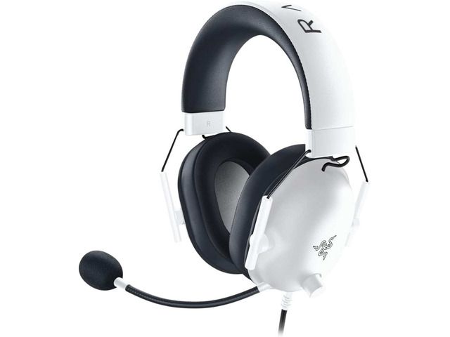 Razer BlackShark V2 X Wired Headset - On-Ear - 12 Hz - 28000 Hz - 3.5mm Connector - RZ04-03241300-R3UA