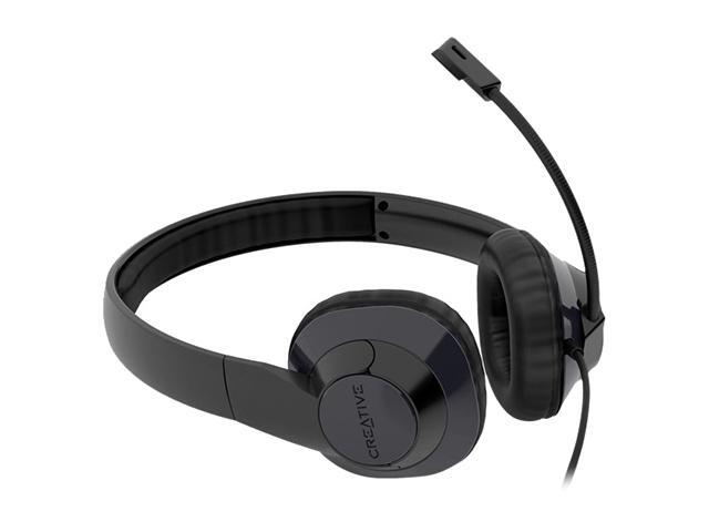 CREATIVE HS-720 V2 USB Digital Headphones with Noise Cancelling Condenser Micro Arm with Micro/Call Function, Volume Control and Microphone and...