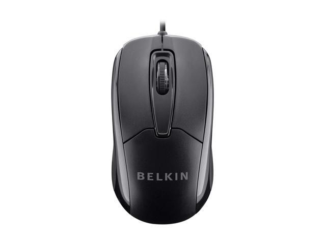 Belkin Wired Ergonomic Mouse - mouse - USB