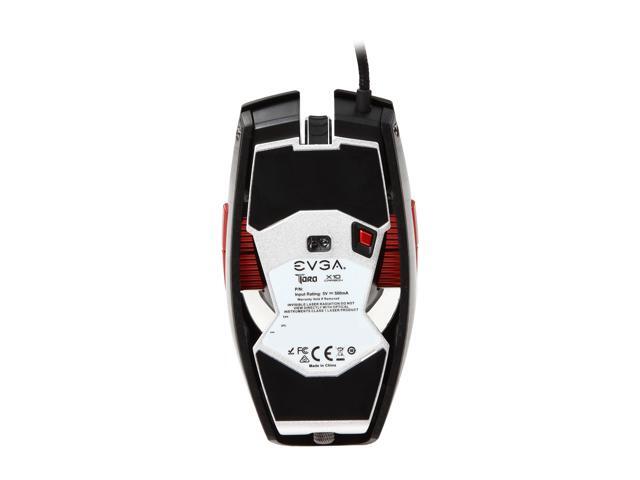 EVGA TORQ X10 Carbon 901-X1-1102-KR Black Wired Laser Gaming Mouse