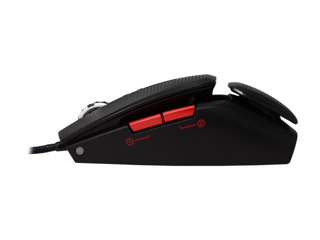 EVGA TORQ X10 901-X1-1103-KR Black Wired Laser Gaming Mouse