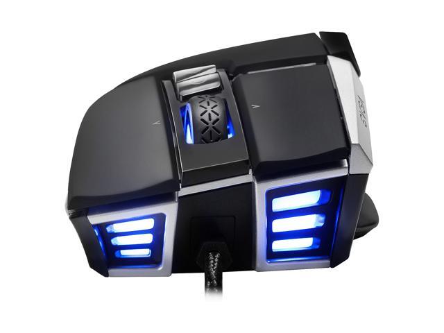 EVGA X17 Gaming Mouse, Wired, Black, Customizable, 16,000 DPI, 5 Profiles, 10 Buttons, Ergonomic 903-W1-17BK-KR