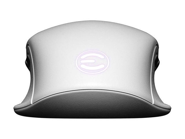 EVGA X12 Gaming Mouse, 8k, Wired, White, Customizable, Dual Sensor, 16,000 DPI, 5 Profiles, 8 Buttons, Ambidextrous Light Weight, RGB, 905-W1-12WH-KR