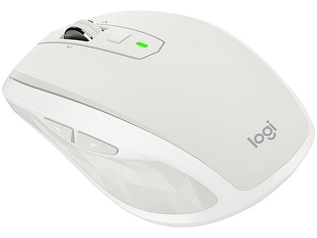 Logitech MX Anywhere 2S Wireless Mobile Mouse with Cross-Computer Control for Mac and Windows (Light Grey)