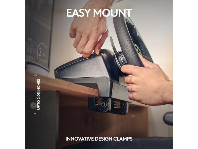 Logitech - G920 Driving Force Racing Wheel and Pedals for Xbox Series X|S, Xbox One, Windows & Mac - Black - image 9