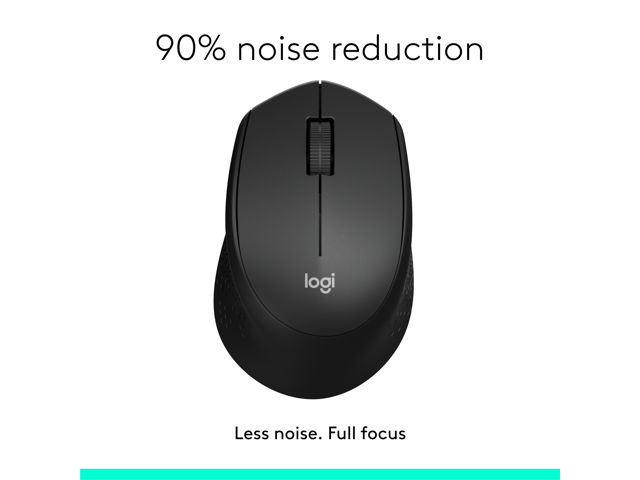 Logitech M330 SILENT Wireless Mouse, 2.4GHz with USB Receiver, Optical Tracking, Quiet & Lightweight, Long Battery Life, for PC, Mac, Laptop,...