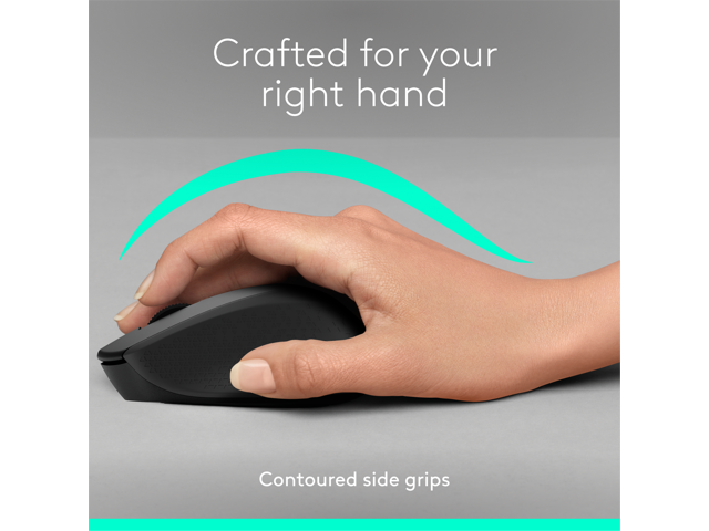 Logitech M330 SILENT Wireless Mouse, 2.4GHz with USB Receiver, Optical Tracking, Quiet & Lightweight, Long Battery Life, for PC, Mac, Laptop,...