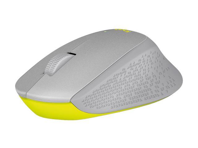 Logitech M330 Silent Wireless Mouse (Gray/Yellow) - image 3