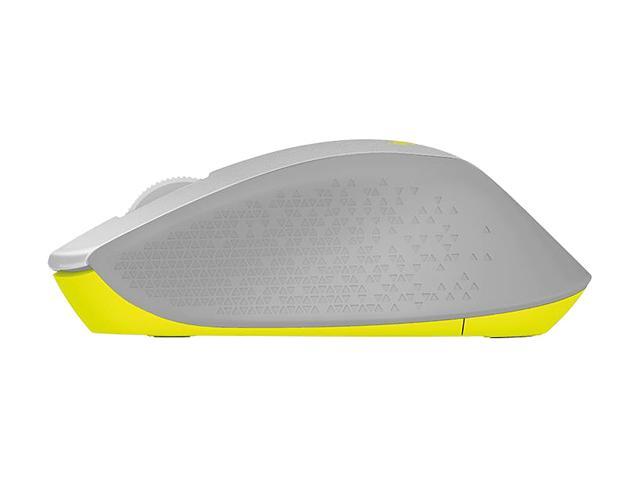 Logitech M330 Silent Wireless Mouse (Gray/Yellow) - image 4