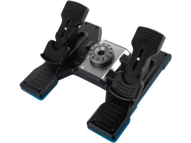 Logitech G Flight Professional Simulation Rudder Pedals With Toe Brake