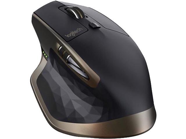Logitech MX Master Wireless Mouse - High-precision Sensor, Speed-Adaptive Scroll Wheel, Easy-Switch up to 3 Devices - Meteorite Black