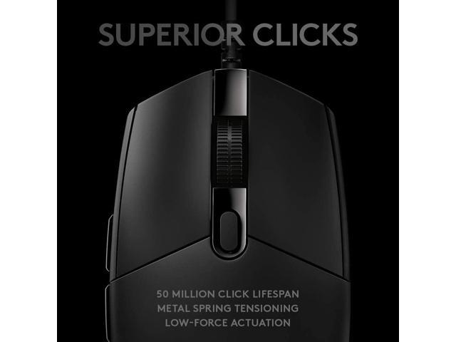 Logitech G PRO Hero Wired Gaming Mouse, 12000 DPI, RGB Lightning, Ultra Lightweight, 6 Programmable Buttons, On-Board Memory, Compatible with...