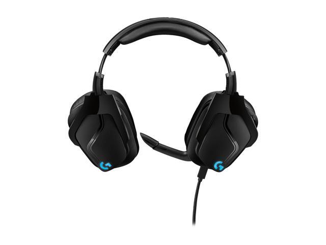 Logitech - G935 Wireless Over-the-Ear Gaming Headset for Windows - Black/Blue - image 4
