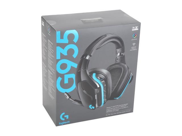 Logitech - G935 Wireless Over-the-Ear Gaming Headset for Windows - Black/Blue - image 8
