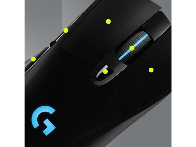 Logitech - G703 LIGHTSPEED Wireless Optical Gaming Mouse - Wireless - Black - image 5
