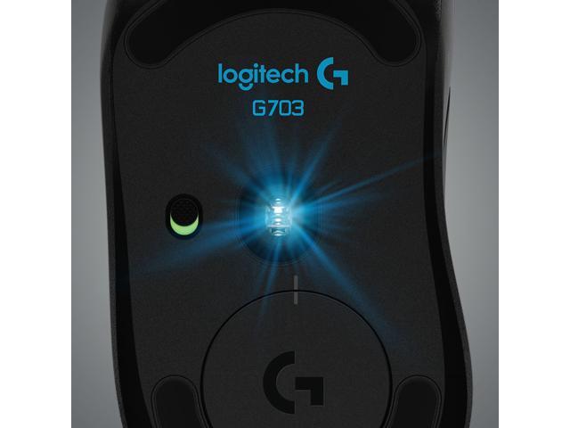 Logitech - G703 LIGHTSPEED Wireless Optical Gaming Mouse - Wireless - Black - image 6