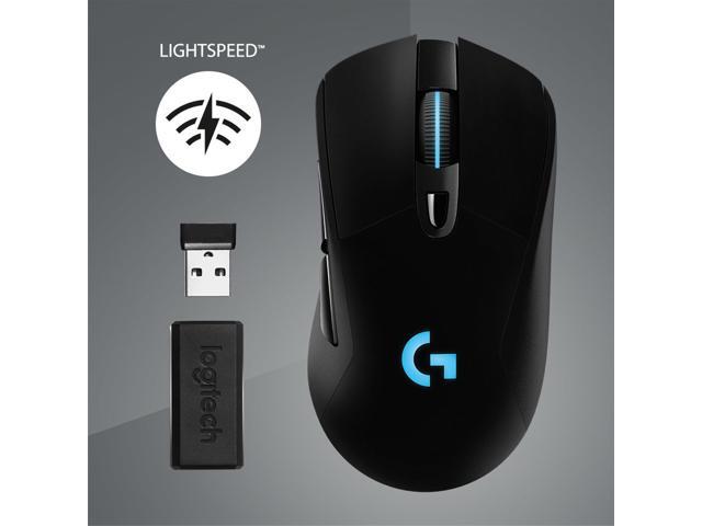 Logitech - G703 LIGHTSPEED Wireless Optical Gaming Mouse - Wireless - Black - image 7