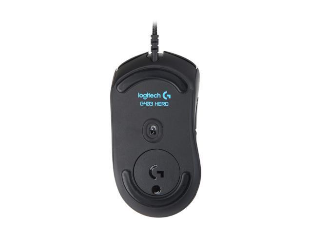 Logitech - G403 (Hero) Wired Optical Gaming Mouse - Wired - Black - image 4