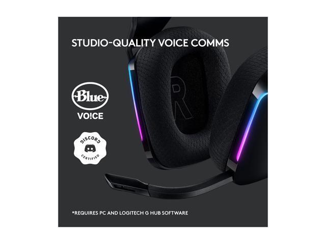 Logitech - G733 LIGHTSPEED Wireless Over-the-Ear Gaming Headset for PS4, Windows - Black - image 11