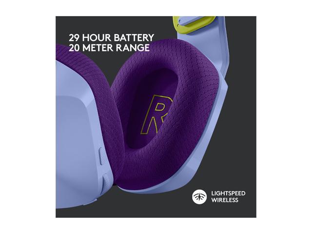 Logitech - G733 LIGHTSPEED Wireless Over-the-Ear Gaming Headset for PS4, Windows - Lilac - image 3