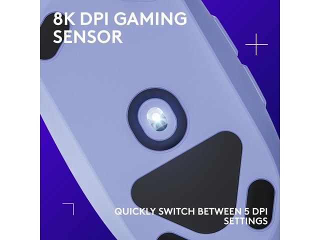 Logitech G G203 Lightsync Mouse Lilac - image 2