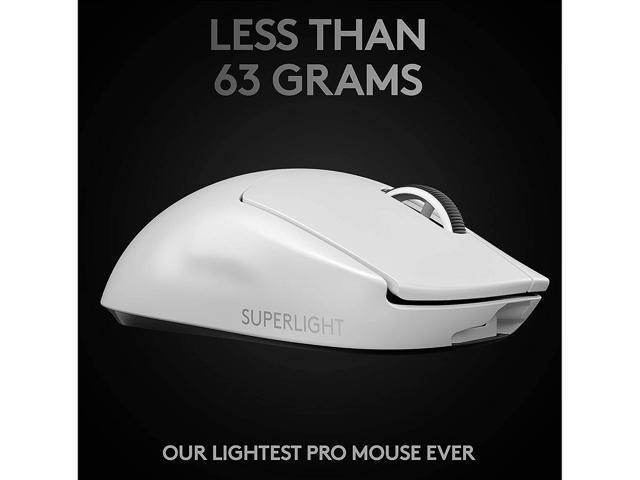 Logitech G PRO X SUPERLIGHT Wireless Gaming Mouse, Ultra-Lightweight, HERO 25K Sensor, 25,600 DPI, 5 Programmable Buttons, Long Battery Life,...