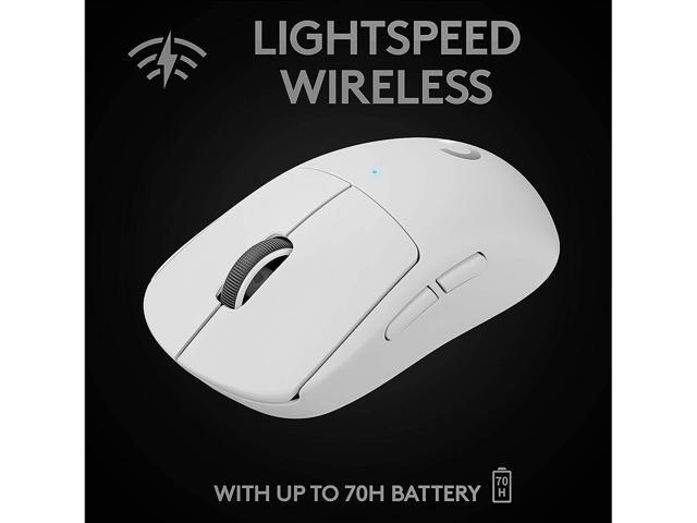 Logitech G PRO X SUPERLIGHT Wireless Gaming Mouse, Ultra-Lightweight, HERO 25K Sensor, 25,600 DPI, 5 Programmable Buttons, Long Battery Life,...