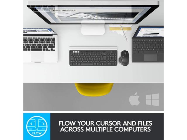 Logitech - MX Master 2S Bluetooth Wireless Laser Mouse with Hyper-Fast Scrolling - Wireless - Graphite - image 5