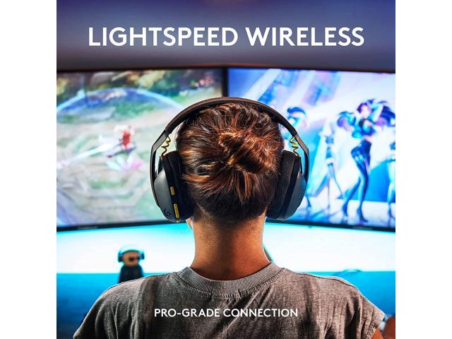 Logitech - G435 Wireless Over-the-Ear Gaming Headset for PC, PlayStation 5, or PlayStation 4, Nintendo Switch - Black - image 3