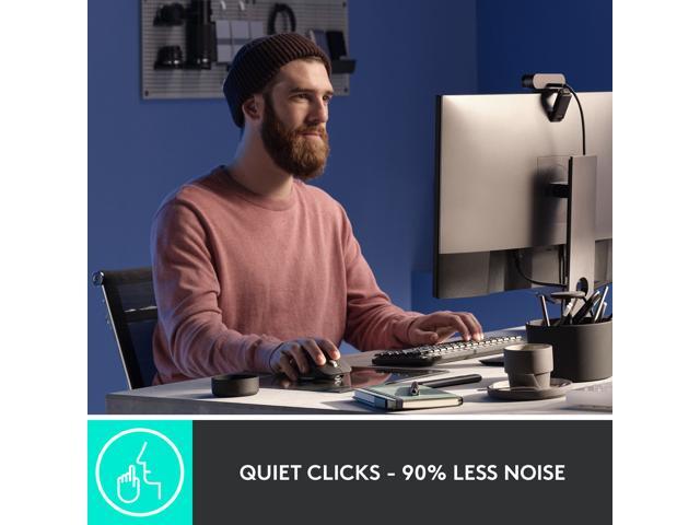 Logitech MX Master 3S - Wireless Performance Mouse with Ultra-fast Scrolling, Ergo, 8K DPI, Track on Glass, Quiet Clicks, USB-C, Bluetooth,...