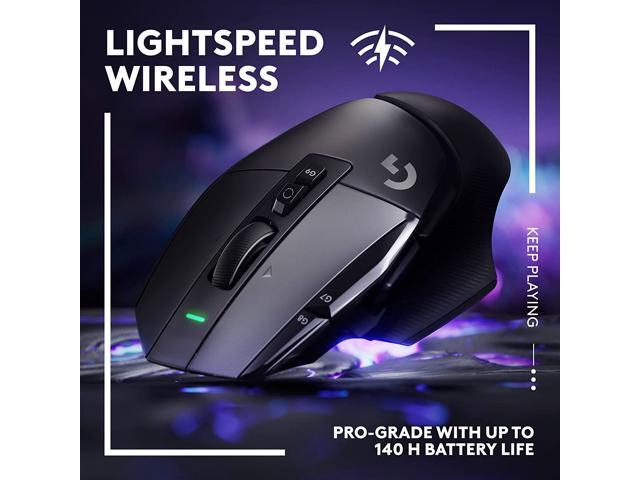 Logitech - G502 X LIGHTSPEED Wireless Optical Gaming Mouse with HERO 25K Sensor - Wireless - Black - image 3