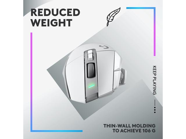 Logitech - G502 X PLUS LIGHTSPEED Wireless Optical Gaming Mouse with HERO 25K Sensor - Wireless - White - image 8