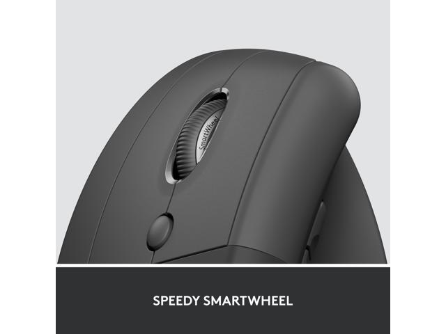 Logitech - Lift for Business Vertical Ergonomic Left Handed Wireless Mouse - Wireless - Graphite - image 7