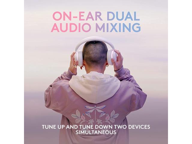 Logitech - G735 Aurora Collection Wireless Over-the-Ear Gaming Headset for Windows, Mobile - White Mist - image 4