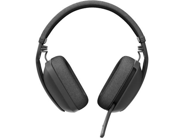 Logitech - Zone Vibe Bluetooth Headphones with Noise Canceling Mic for Google Meet, Google Voice, Zoom, Mac/PC (with receiver) - Graphite - image 3