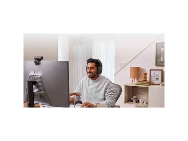 Logitech - Zone Vibe Bluetooth Headphones with Noise Canceling Mic for Google Meet, Google Voice, Zoom, Mac/PC (with receiver) - Graphite - image 11