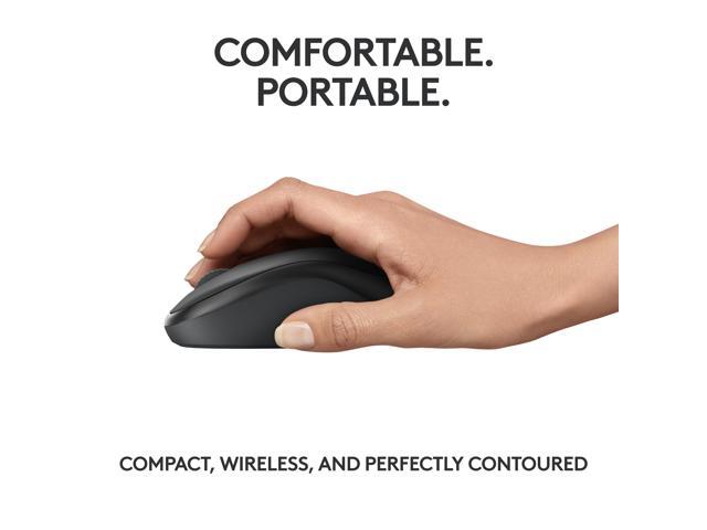 Logitech - M240 Silent Bluetooth Wireless Optical Ambidextrous Mouse - Wireless - Graphite - image 5