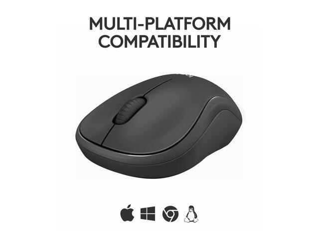 Logitech - M240 Silent Bluetooth Wireless Optical Ambidextrous Mouse - Wireless - Graphite - image 6