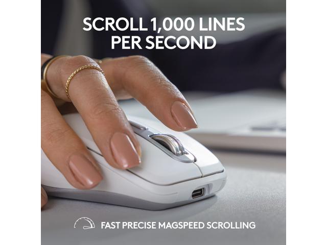 Logitech - MX Anywhere 3S Wireless Bluetooth Optical Fast Scrolling Mouse with Programmable Buttons - Wireless - Black - image 6