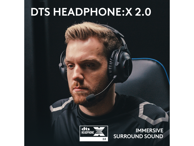 Logitech - PRO X 2 LIGHTSPEED Wireless Over-the-Ear Gaming Headset for PC, PS5, PS4, Nintendo Switch - Black - image 7