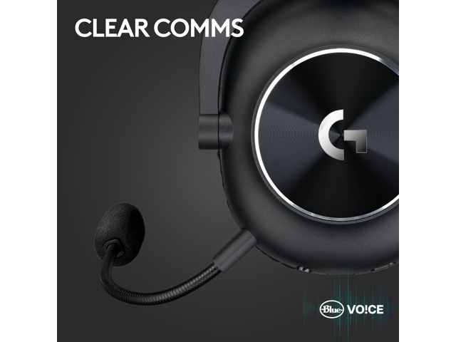 Logitech - PRO X 2 LIGHTSPEED Wireless Over-the-Ear Gaming Headset for PC, PS5, PS4, Nintendo Switch - Black - image 8