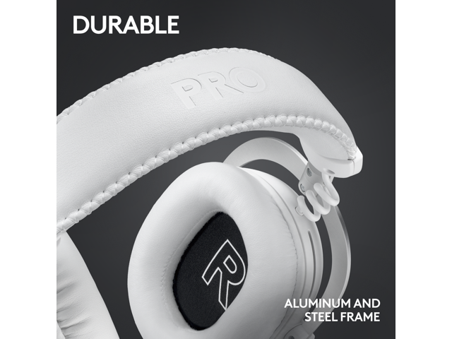 Logitech - PRO X 2 LIGHTSPEED Wireless Over-the-Ear Gaming Headset for PC, PS5, PS4, Nintendo Switch - White - image 9