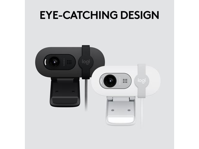 Logitech - Brio 100 1080p Full HD Webcam for Meetings and Streaming - Graphite - image 8