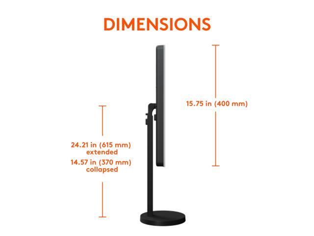 Logitech - Litra Beam Premium LED Streaming Key Light with TrueSoft and Brightness/Color Temperature Settings - Black - image 10