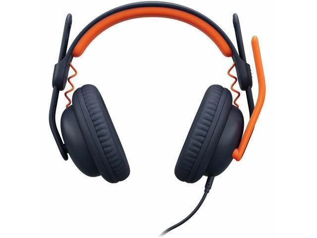 Logitech Zone Learn Wired Headsets for Learners, Stereo, USB C, 3.5mm, Over the Head, Omni-directional Microphone