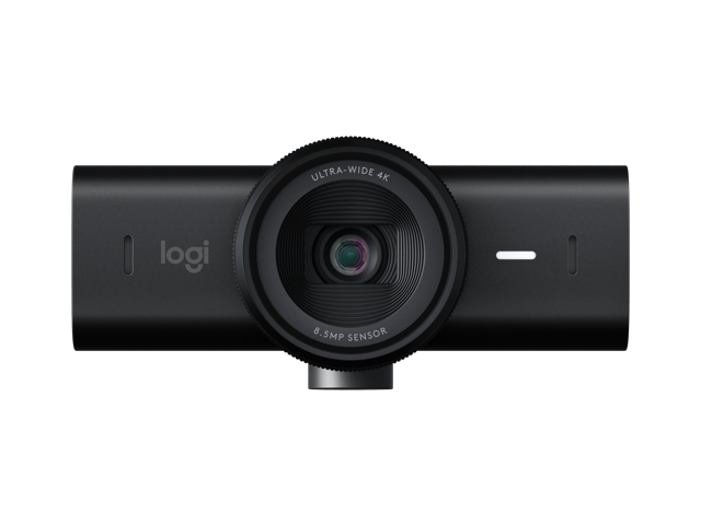 Logitech - MX Brio Ultra HD 4K Video Conference, Gaming and Streaming Webcam - Black - image 2