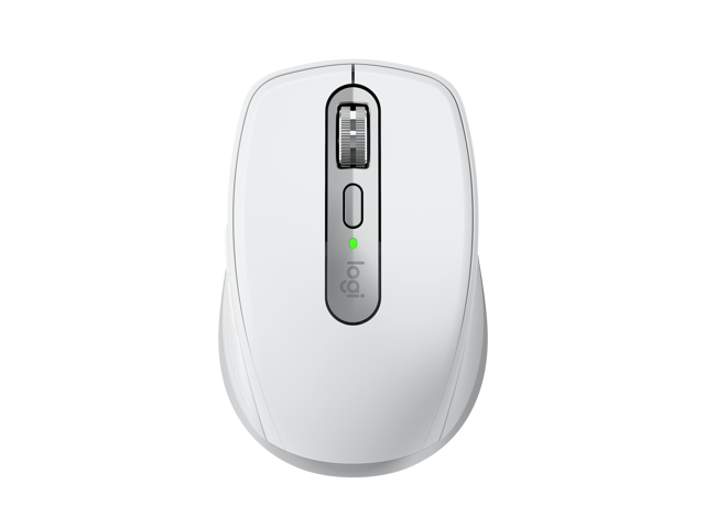 Logitech - MX Anywhere 3S for Mac Wireless Bluetooth Optical Fast Scrolling Mouse with Programmable Buttons - Wireless - Pale Gray - image 5