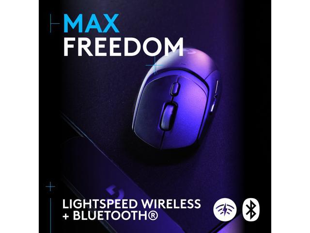 Logitech - G309 LIGHTSPEED Lightweight Wireless Optical Gaming Mouse with HERO 25K Sensor - Wireless - Black - image 3